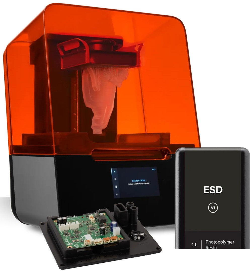 Formlabs SLA-Drucker mit ESD Resin