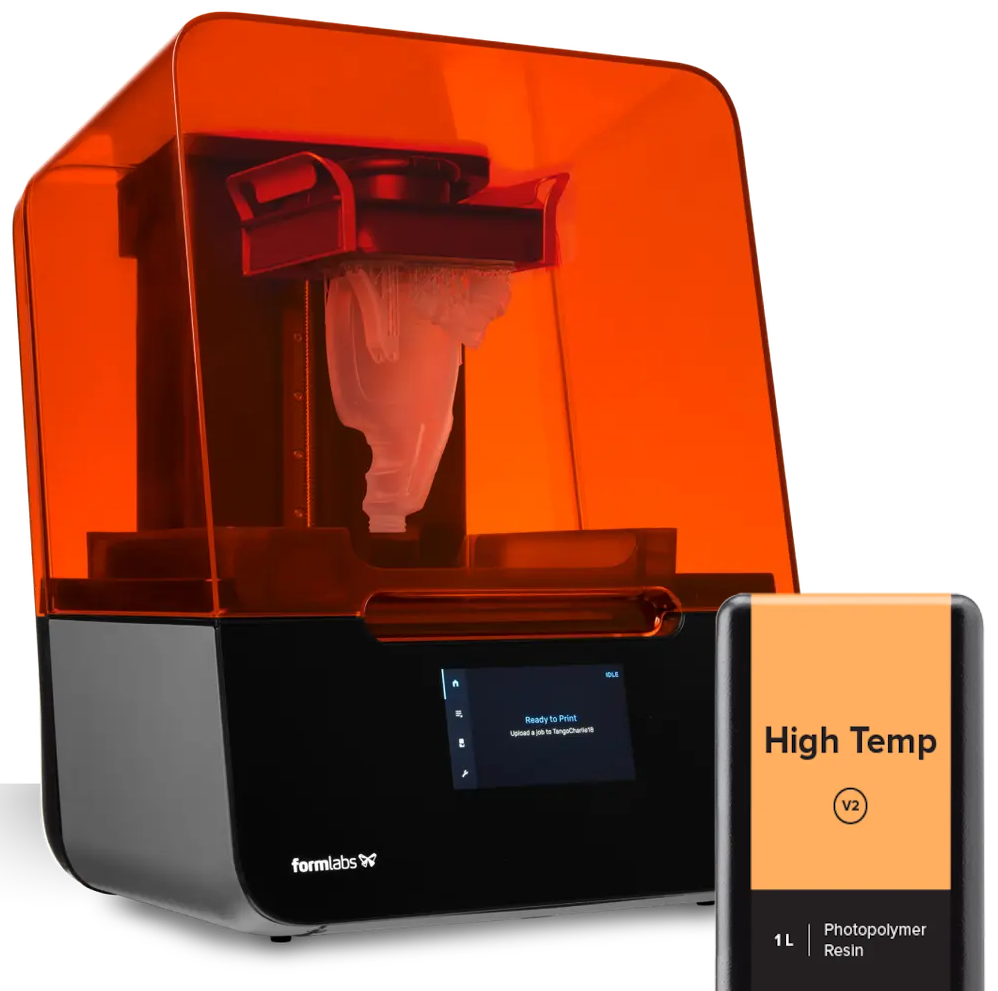 Formlabs SLA-Drucker mit High Temp Resin